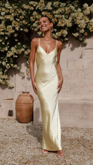 Gisella Maxi Dress - Yellow