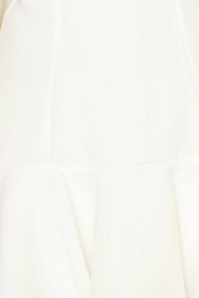 Eleni Dress White